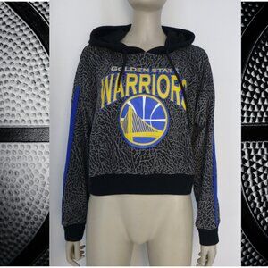 Golden State Warriors Cropped Hooded Sweater